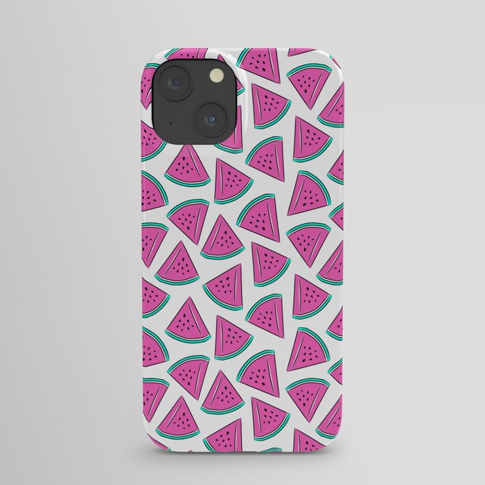 Juicy slices of watermelon iPhone Case