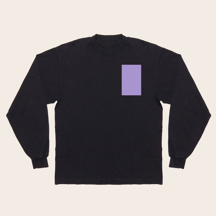 Pastel purple sales long sleeve shirt