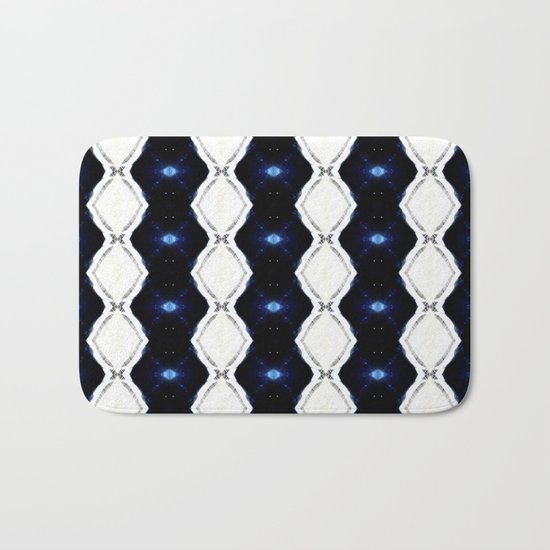 SPACE THRU RIBBONS Bath Mat