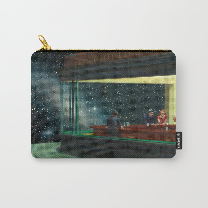 Sleepless night in space Carry-All Pouch