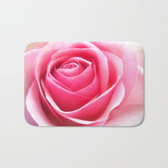 Pink Rose Bath Mat