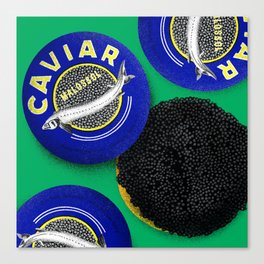 Caviar Canvas Print
