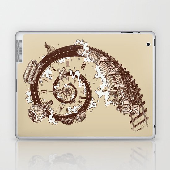 Time Travel Laptop & iPad Skin