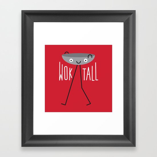 A Stirring Exhortation Framed Art Print