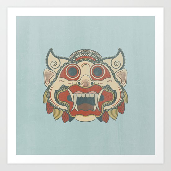 Protector Art Print