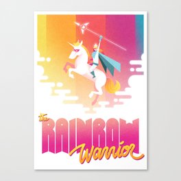 The Rainbow Warrior Canvas Print