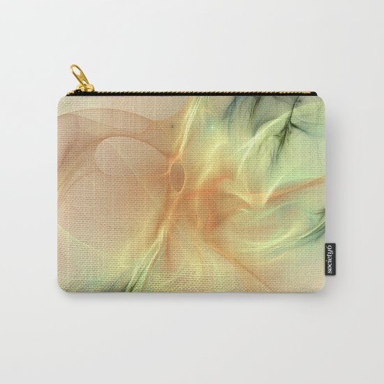 Warm Synergy Fractal Carry-All Pouch