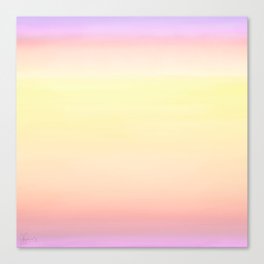 Blissful Days 5 - Abstract Art Series Canvas Print