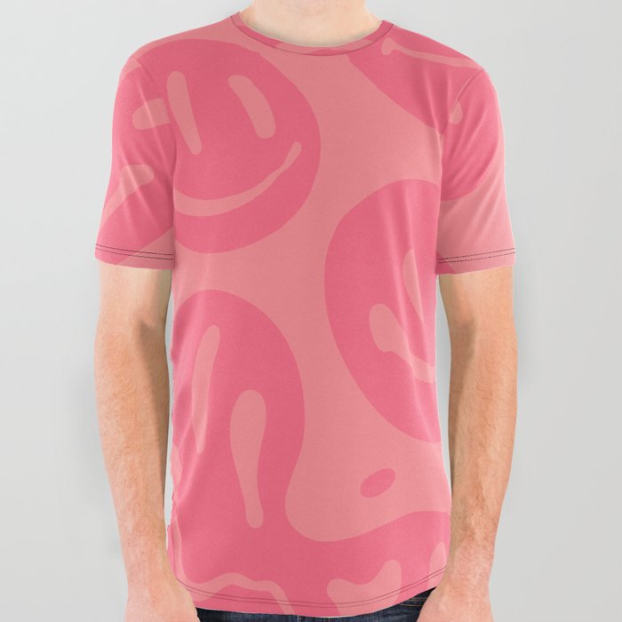 Watermelon Sugar Melted Happiness All Over Graphic Tee
