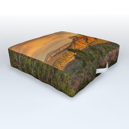 The West - Cathedral Rock at Sunset in Sedona Arizona Outdoor Floor Cushion