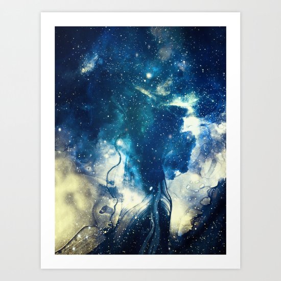 Book of Universe Art Print