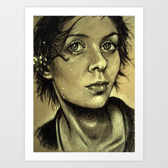 Drenched Breath (VIDEO IN DESCRIPTION!) Art Print