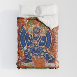 Tantric Buddhist Vajrabhairava Deity 3 Duvet Cover
