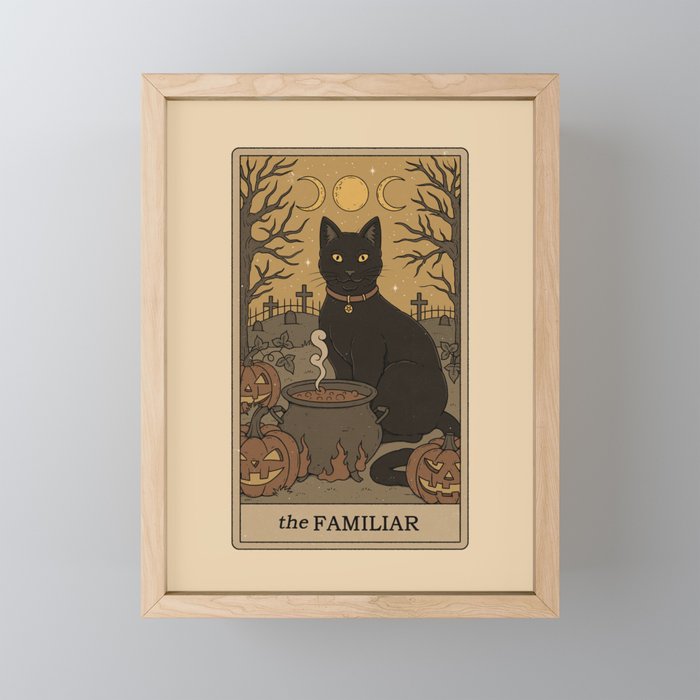 The Familiar Framed Mini Art Print