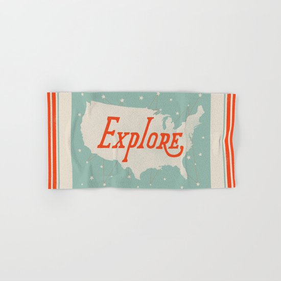 Explore Hand & Bath Towel