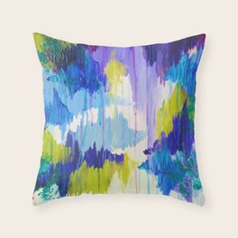 Periwinkle Throw Pillows Society6