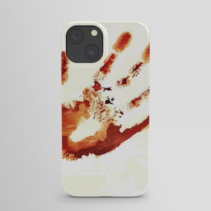 Castiel's handprint iPhone Case