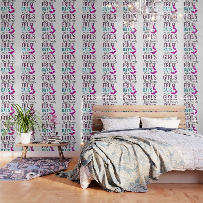 Fruit Bat Conservation Flying Fox Women Light Wallpaper By Fruit Bat Conservation Flying Fox Women Light Wallpaper By Superdesign Society6