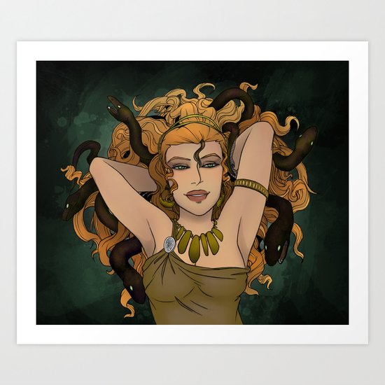 Medusa Art Print