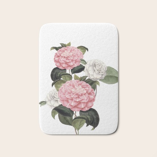 FLOWERS 11c Bath Mat