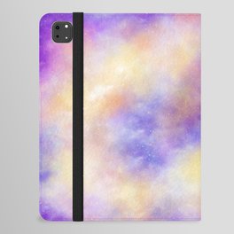 Purple & Orange Twister Galaxy iPad Folio Case