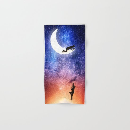 Come stargazing with me Hand & Bath Towel
