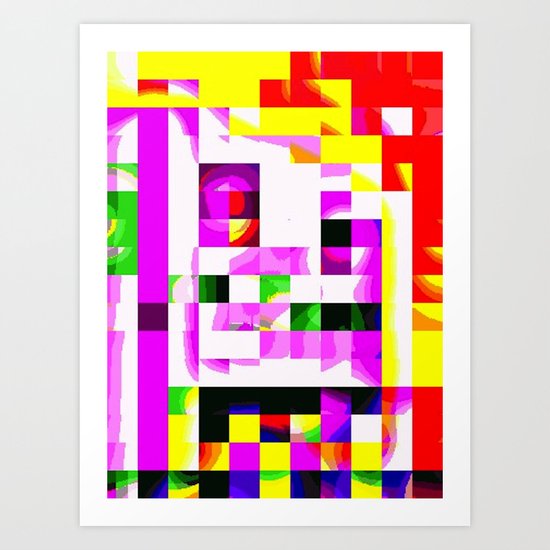 pixel 4 Art Print