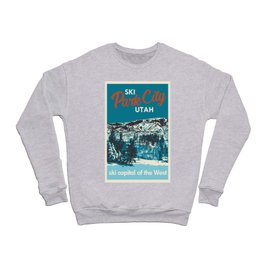 Park City Vintage Ski Poster Crewneck Sweatshirt