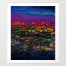 Spectacular Canyon Art Print