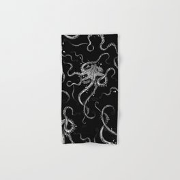 Octopus (black) Hand & Bath Towel