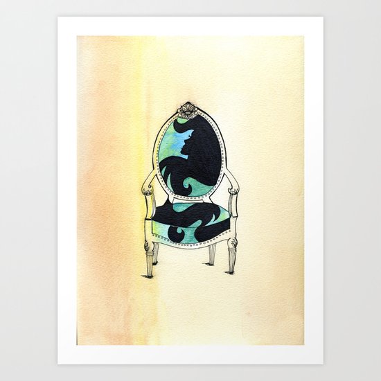 Curieux Art Print
