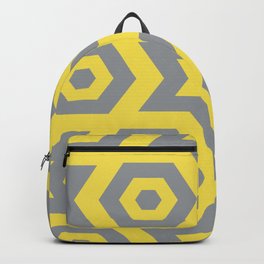 Set 1 of 2 - Star Pattern - Ultimate Gray Illuminating Backpack