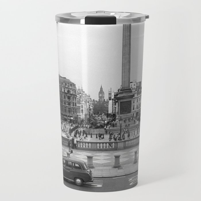 Trafalgar Square, London England Travel Mug