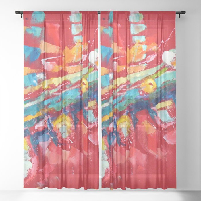 Wildflower Sheer Curtain