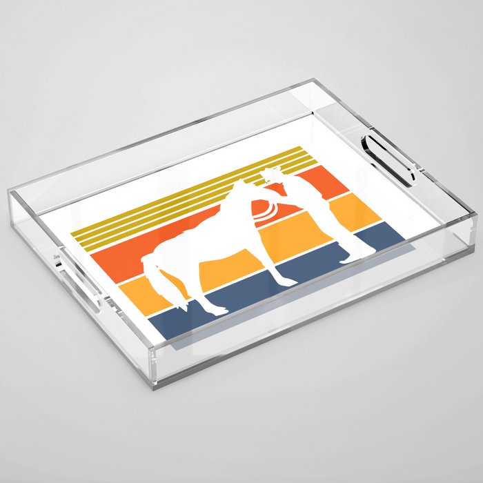 Best Horse Dad Ever Acrylic Tray