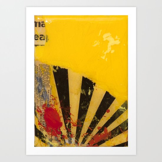 YELLOW5 Art Print