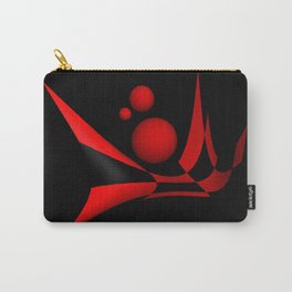 waves on black -22- Carry-All Pouch