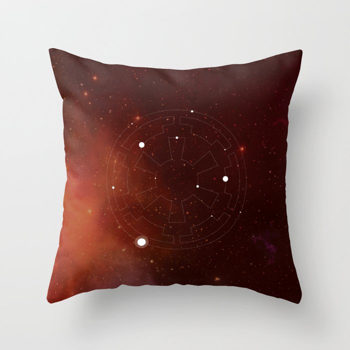 A Constellation for the Empire Throw Pillow