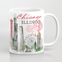 Chicago Skyline Coffee Mug