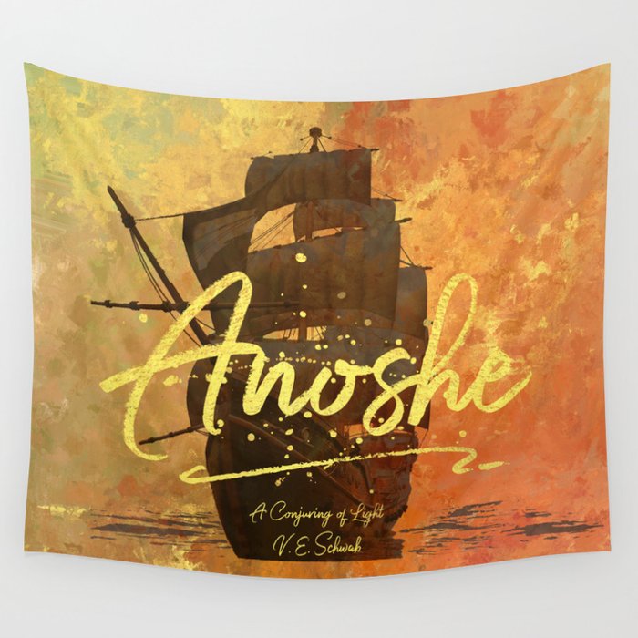 Anoshe.  A Conjuring of Light. Wall Tapestry
