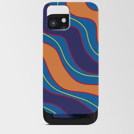 wave pattern iPhone Card Case