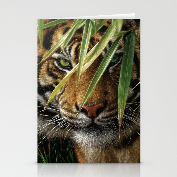 Tiger - Emerald Forest Stationery Cards