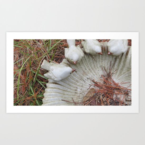 fiscal cliff Art Print