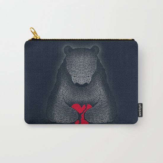 Broken (Dark Blue) Carry-All Pouch