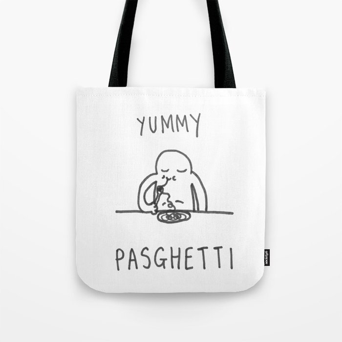 Yummy Pasghetti Tote Bag