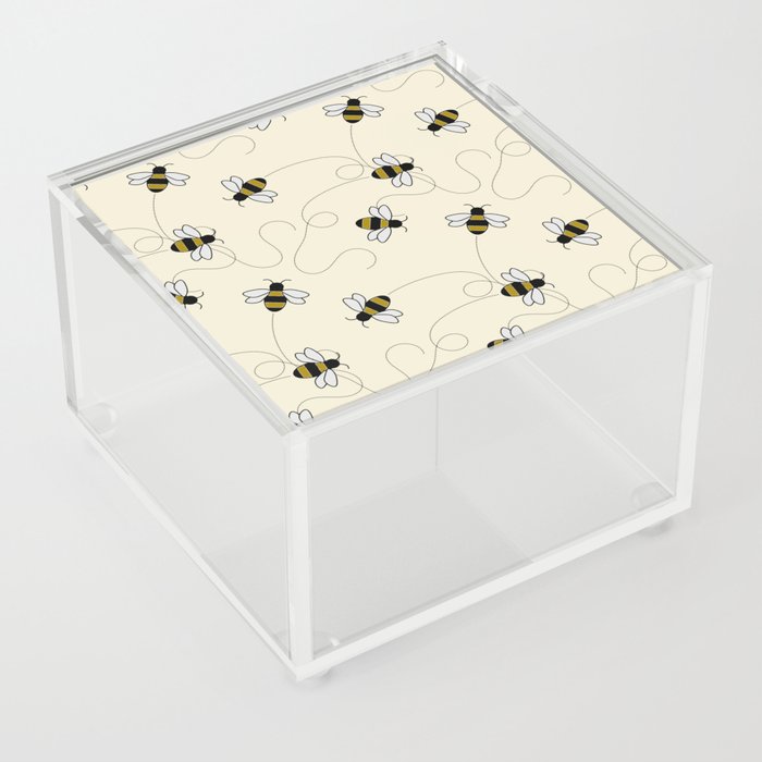 Bumble Bees Acrylic Box