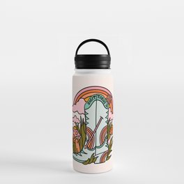 Sagittarius Cowboy Boots Water Bottle