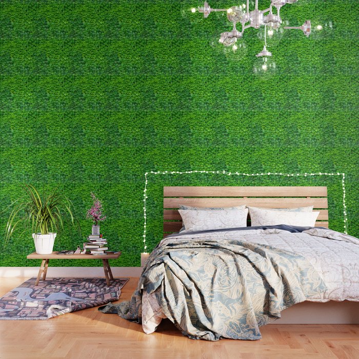 Ivy Wall Wallpaper By Robeshop Society6