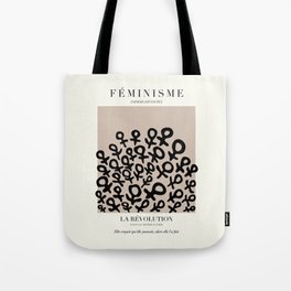 L'ART DU FÉMINISME XI — Feminist Art — Matisse Exhibition Poster Tote Bag