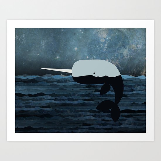 Whale Tales Art Print